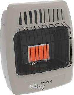 New Kozy World Kwp210 6k Infrared Lp Gas Heater 250 Sq Ft Wall Mount 0707588