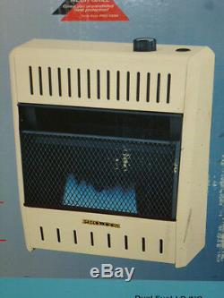 Nos! Pro-com Md100hba Blue Flame Gas Wall Hung Space Heater, Vent-free 10k Btu