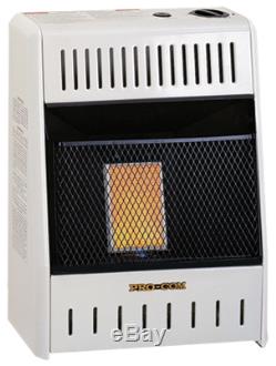 PROCOM ML060HPA Infrared Wall Heater, LP Gas, Vent-Free, 6,000-BTU Quantity 1