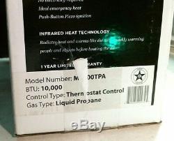 ProCom 00030 Vent Free Infrared Thermostat Control Space Heater 10,000 BTU FS