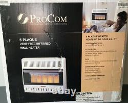 ProCom 25,000 BTU Propane vent free wall heater