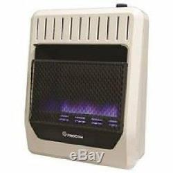Procom MG20TBF 20,000 BTU Vent Free Dual Fuel Blue Flame Gas Heater w Thermostat