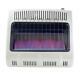 Propane Heater Vent Free Blue Flame Home Heat Electronic Indoor 30,000 Btu White