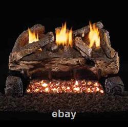 RH Peterson Real Fyre 18-inch Evening Fyre Split WithVent-free Electronic NG/LP