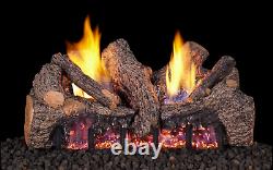Real Fyre Foothill Oak Vent Free Gas Log 18 Natural Gas Remote Control