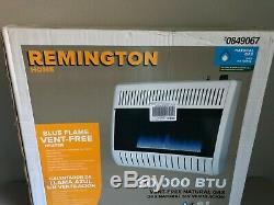 Remington 30K-BTU Wall or Floor-Mount Natural Gas Vent-Free Convection Heater