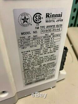 Rinnai FC510N Vent-Free Fan Convector Natural Gas Space Heater