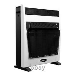 Signite Pro Space Heater 20K BTU Vent-Free Natural Gas Blue Flame witho Fan