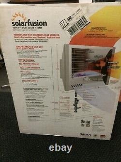 Solarfusion Vent Free Gas Wall Heater Natural Gas Ventless -20,000 BTUS