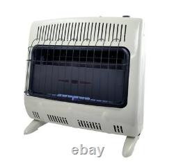 The M. H 30000 BTU Vent Free Blue Flame Natural Gas Heater