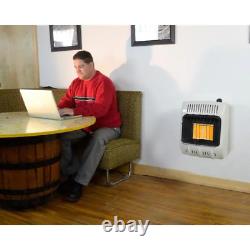 Vent Free 10,000 BTU Radiant Natural Gas Space Heater