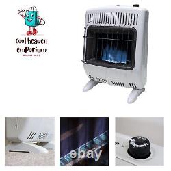 Vent-Free 20,000 BTU Blue Flame Natural Gas Heater, One Size, Multi