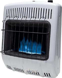Vent-Free 20,000 BTU Blue Flame Natural Gas Heater, One Size, Multi