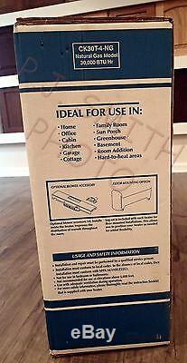 Vent-Free Radiant Natural Gas Heater 30,000 BTU New never been opened