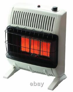 Vent-free Infrared Radiant Gas Heater, 20k Btu, Ng (f156040)