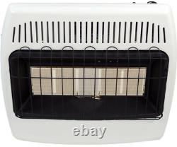 Wall Heater 30,000 BTU Vent Free Infrared Surface Mounted Propane Gas Powered