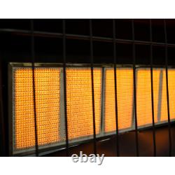 Wall Heater 6000 BTU Vent Free Infrared Indoor Liquid Propane Gas Garage Cabin