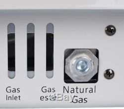 Wall Heater Natural Gas Blue Flame Infrared Vent Free Thermostatic 12000 BTU