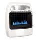 Wall Heater Natural Gas Blue Flame Vent Free 20000 Btu Variable Control Knob