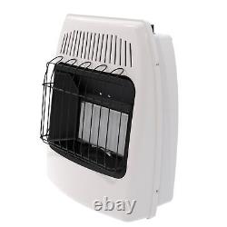 Wall Mount Heater 18000 BTU Natural Gas Infrared Vent Free 700 Sq Ft Coverage
